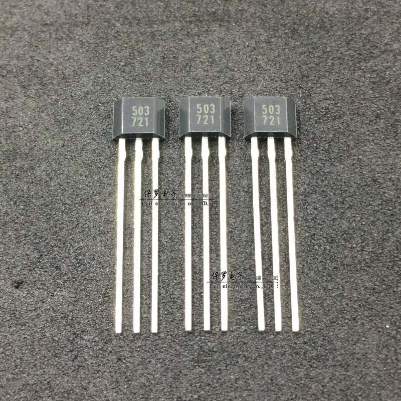 503 线性霍尔传感器 AH3503磁敏UGN3503元件3503开关 代替SS49E