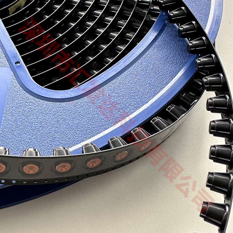 铜镀锡SMTSO-M1.6系列卷带装自动贴片表贴铜螺母柱SMT机贴螺柱