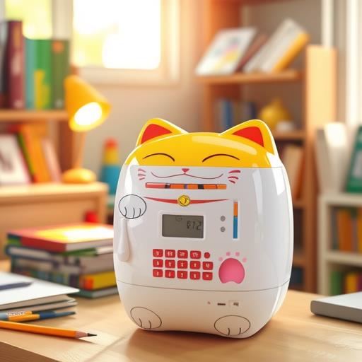 儿童存钱储蓄罐抖音男女孩指纹密码箱学生存钱罐零钱保险柜聚财