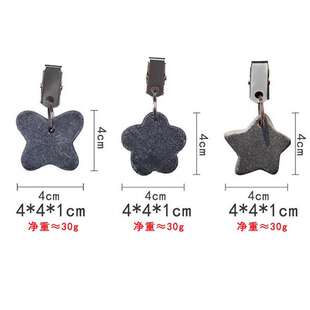 蝴蝶花朵桌布夹防跑偏桌布吊坠石制品餐桌固定夹北欧简约北欧风格