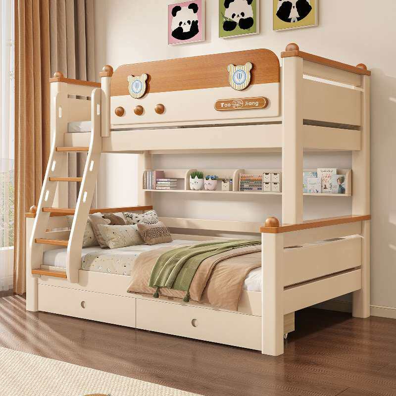 实木上下床成人两层床子母床儿童高低床双层床简约上下铺床双人床
