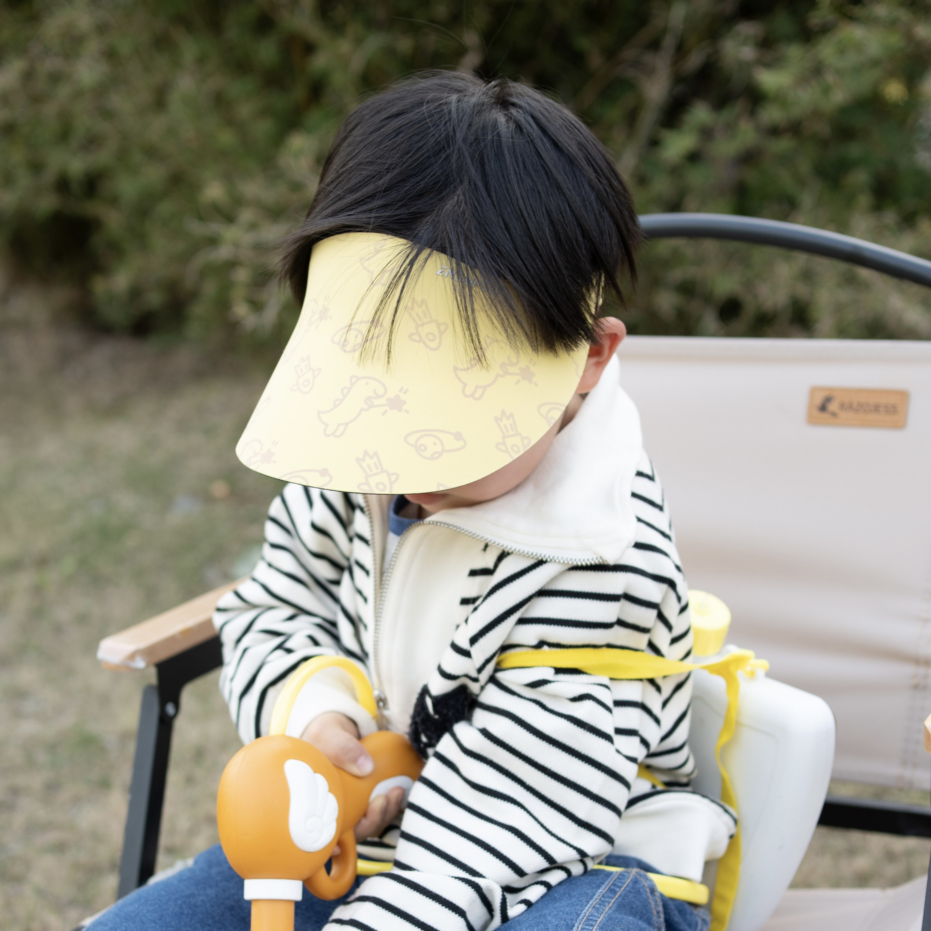 太一旗舰店儿童防晒帽女童遮阳男孩女孩大帽檐轻便男童太阳空顶帽