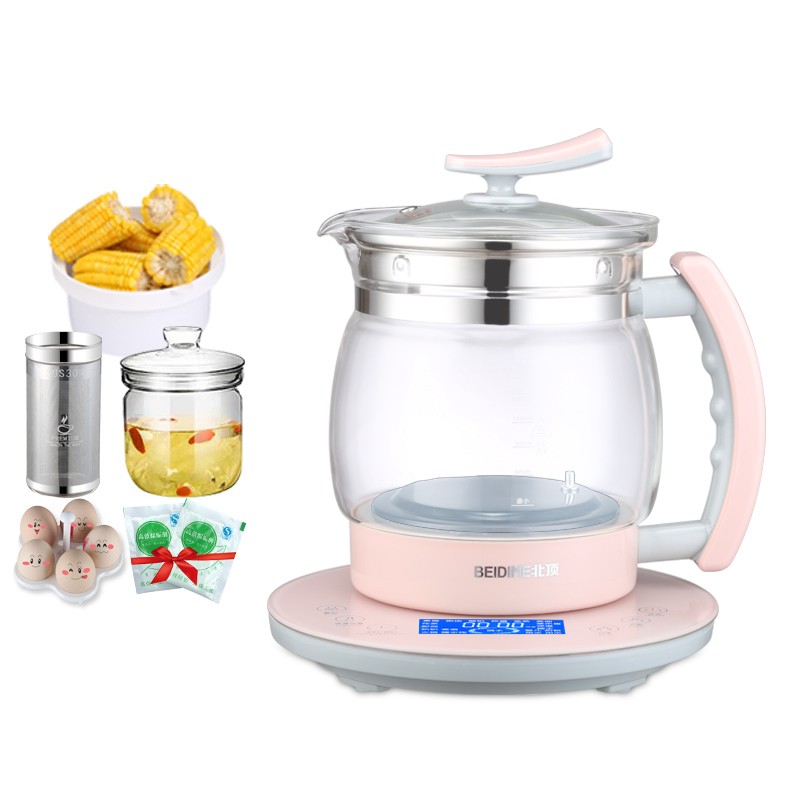 养生壶家用多功能加厚玻璃全自动恒温防糊底防溢大容量2升煮茶器
