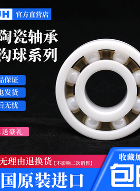 氧化锆全陶瓷轴承16000 16001 16002 16003 16004 16005 16006 CE