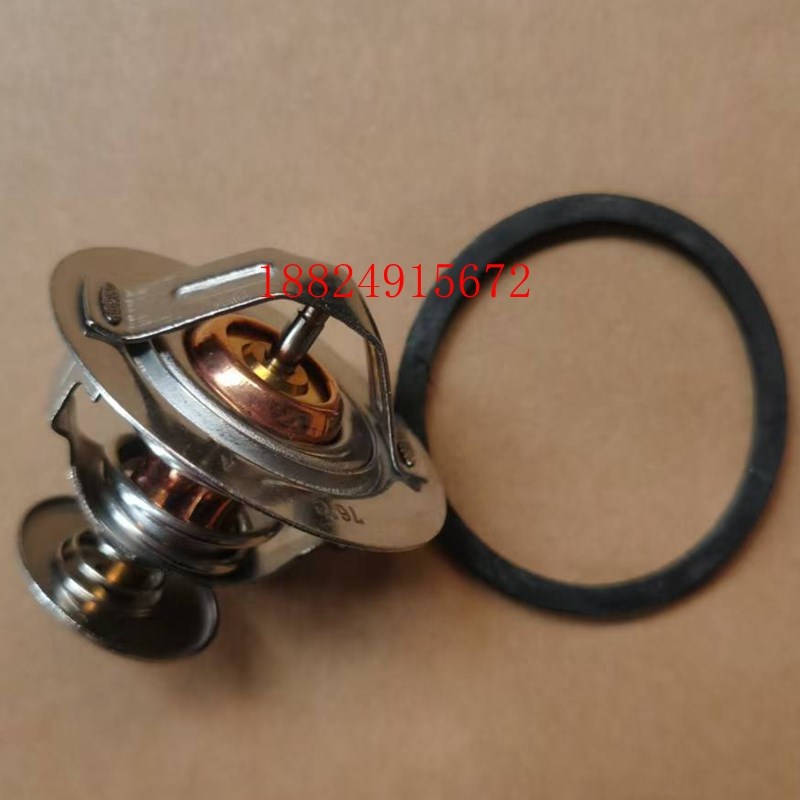 挖掘机配件洋马4tnv94/98发动机4D84/88节温器温控器调温器恒温器