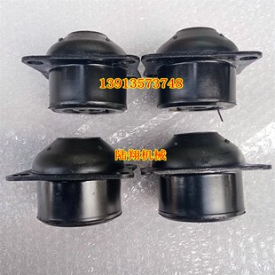 山推压路机驾驶楼底角垫 减震橡胶块20吨22吨驾驶室减震缓冲胶墩