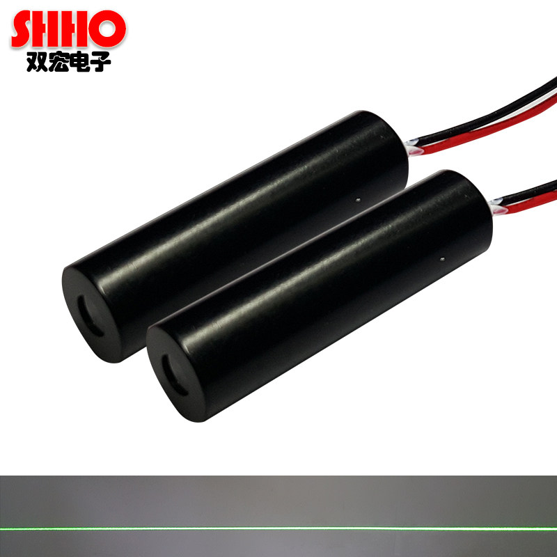 520nm5mw绿光一字线激光模组 稳定型绿色标线镭射器 线绿色激光灯