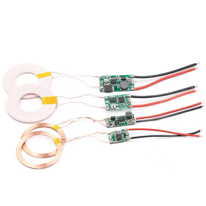 5V2A 无线供电模块 大电流1A无线充电发射模块 接收端电路板DIY