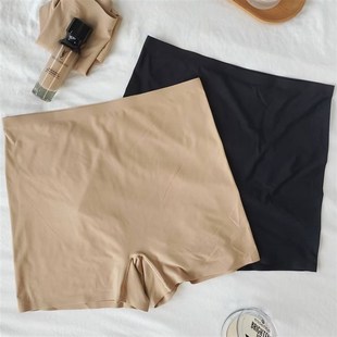 白裙子隐形不透 浅色 粉底液安全裤 高腰舒适不勒不紧肤色打底裤