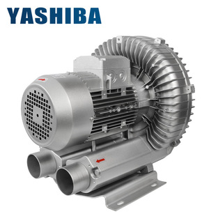 YASHIBA高压风机吹吸两用真空泵充气泵工业大功率罗茨风机增氧泵