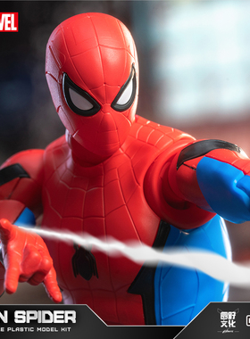 FondJoy泛乐官方红蓝蜘蛛侠可动手办漫威拼装模型玩具摆件男礼物