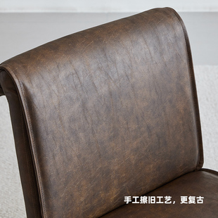 EVITAHOME轻奢餐椅现w代家用设计靠背凳子餐厅椅复古仿餐桌椅