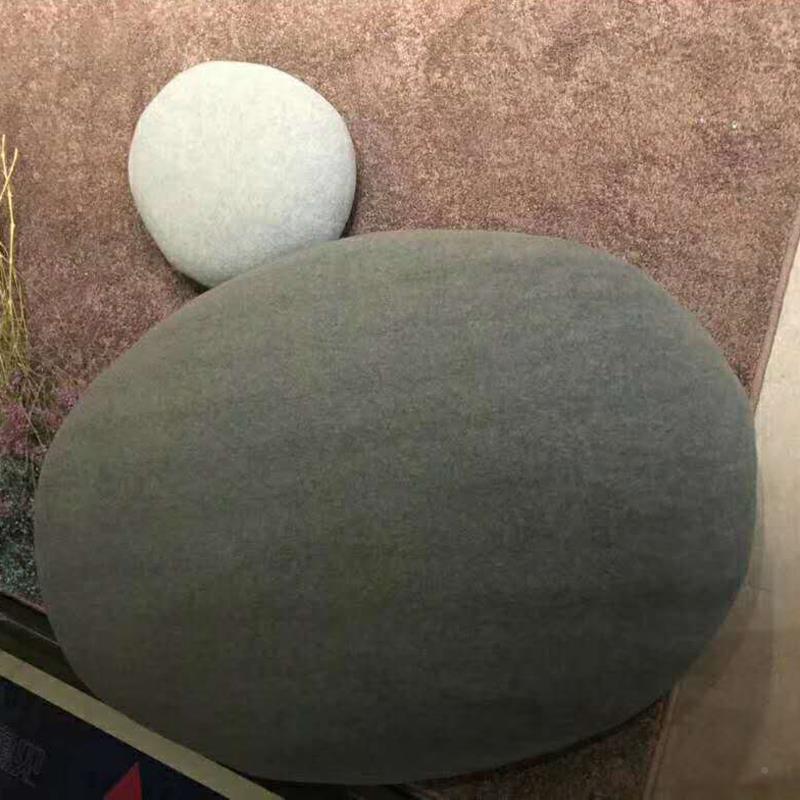 鹅F1001卵石抱枕头场靠枕靠垫坐垫大号人沙发懒幼儿园创意家石居