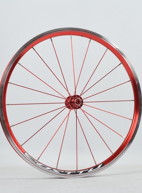 14寸 16寸 305 20寸 451 碟刹轮组红色V刹轮组 五培林120响花鼓