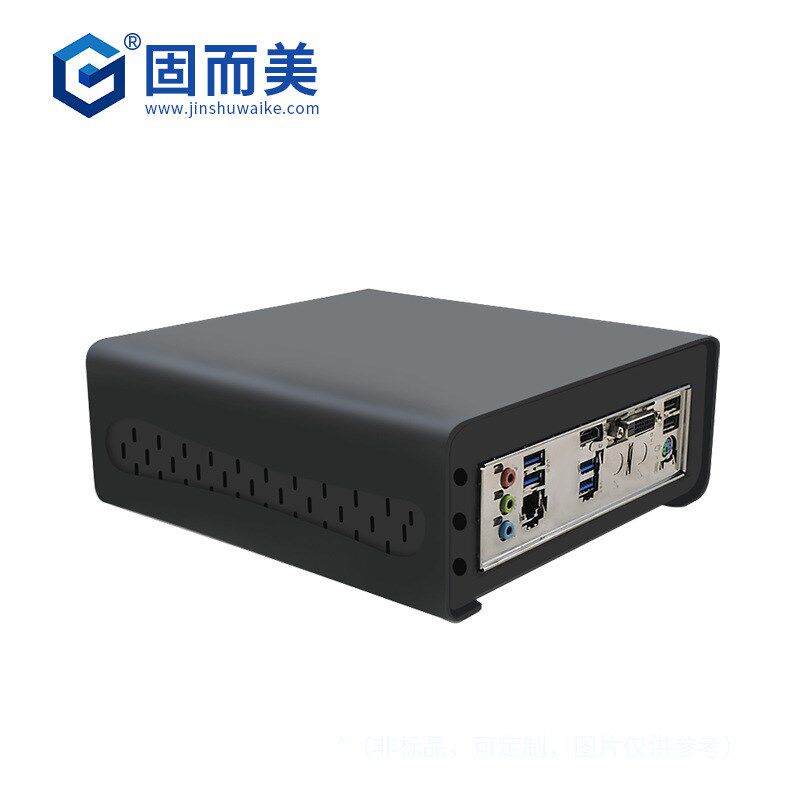 itx机箱迷你桌面主机电脑机壳17cm主板办公机箱工控便携卧式机箱