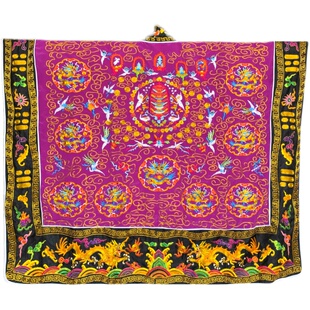 道家用品九龙法衣道士高功降衣双龙衣五龙衣男女道服道袍套装薄款