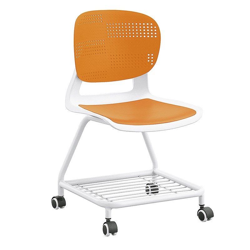 智慧教室一体式学生椅 多功能培训椅带写字板会议椅多媒体讨论椅