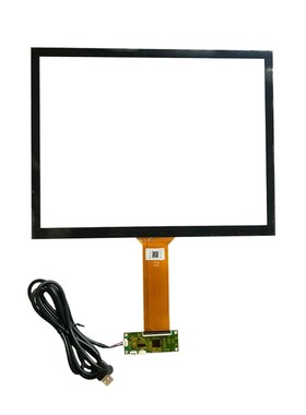 10.4寸12.1寸15寸17寸19寸USB接口免驱电容屏 工控机触屏1024*768
