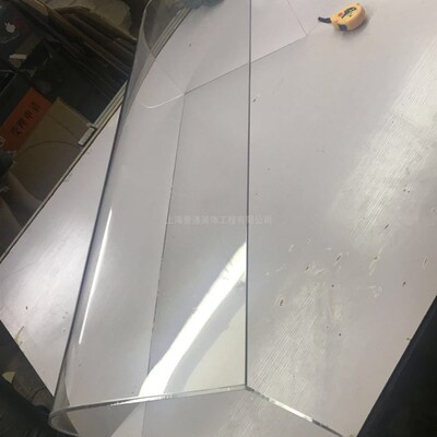 定制透明亚克力圆弧形展示展览罩 有机玻璃设备防风防尘防护罩