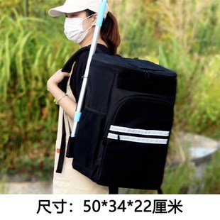 家电维修家政服务双肩包清洗开荒保洁大号红工具包立体收纳背包
