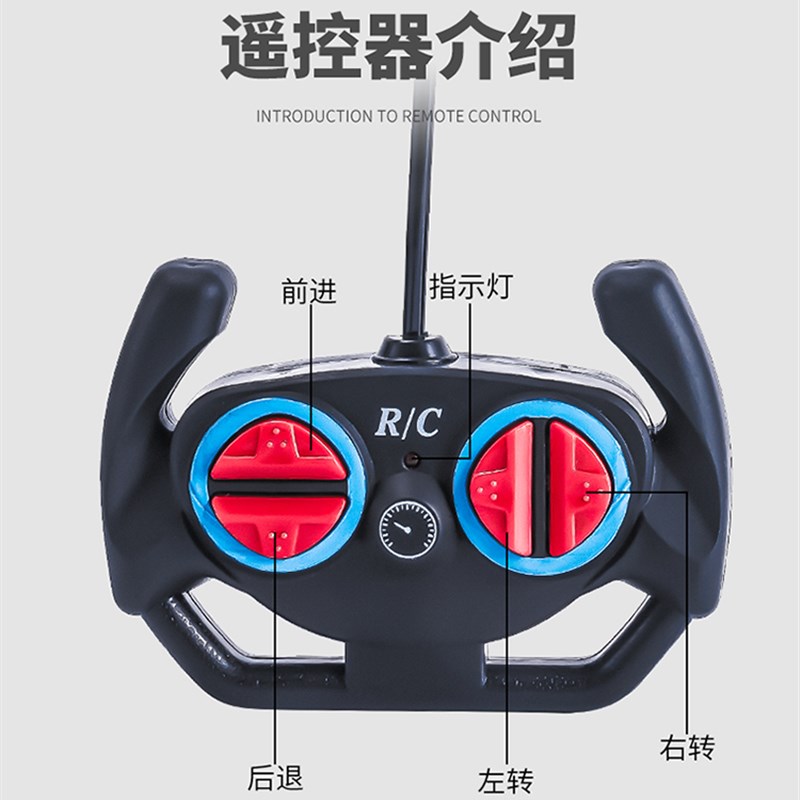 儿童遥控汽车充电无线高速遥控车跑车漂移赛车男孩电动儿童玩具车