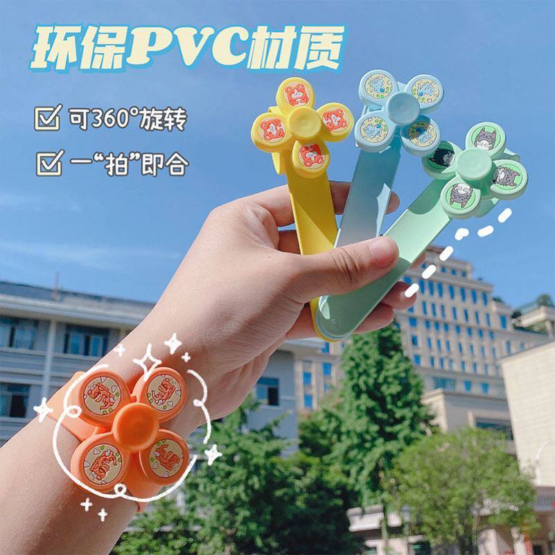 网红驱蚊神器随身小孩q防蚊手环会转啪啪圈去蚊子熏蚊扣儿童便携