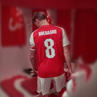 2526阿森纳主场球衣哈弗茨厄德高同款卡拉菲奥里赖斯短袖迷球员版