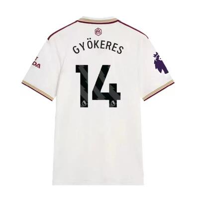 2526阿森纳第二客场球衣哈弗茨厄德高卡拉菲奥里赖斯短袖迷球员版