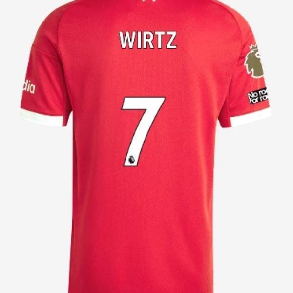 2526利物浦球衣主场范戴克萨拉赫努涅斯索博斯洛伊维尔茨阿诺德男