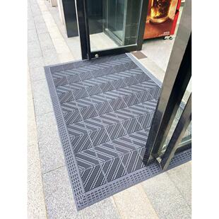 户外防滑地垫户外防尘入口毛毯门垫户外商店入口塑料防水脚垫商用