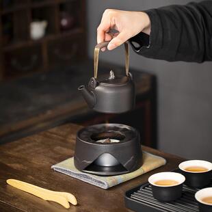 户外旅行茶具套装提梁壶泡茶喝茶装备烧水煮茶炉茶盘露营便携式