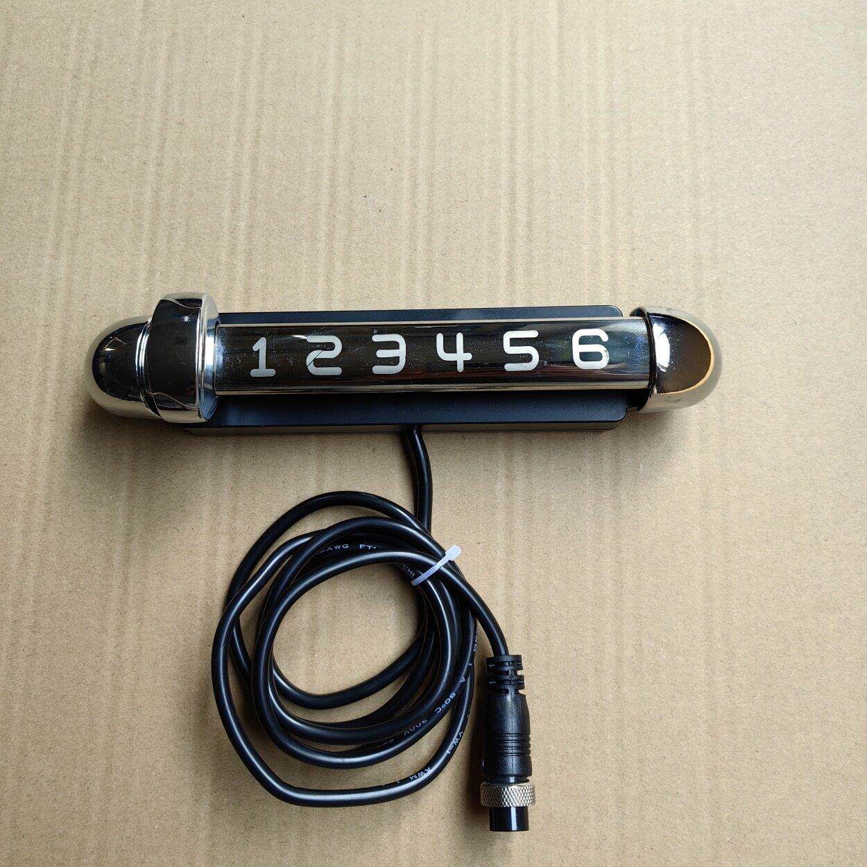 商用电磁炉开关配件 6档磁控开关 滑动横推开关 电磁灶维修配件