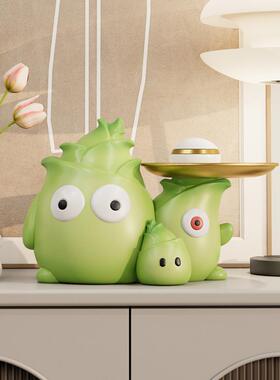 竹笋钥匙收纳玄关摆件高级感小众客厅鞋柜桌面装饰品乔迁新居礼物