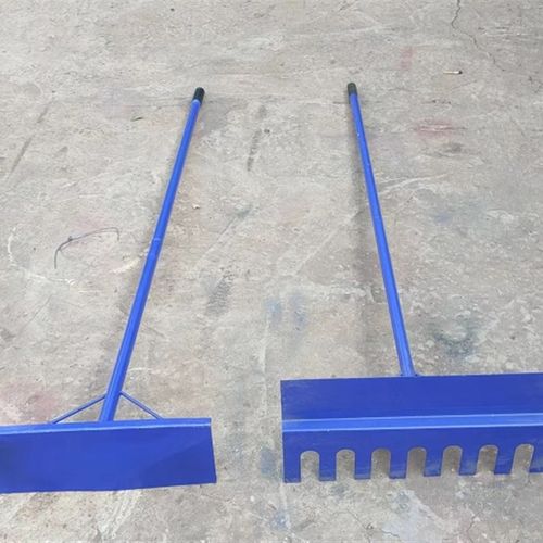 学校运动会田径跳远沙坑平沙器刮板铝合金有齿平砂耙铁制沙板器材
