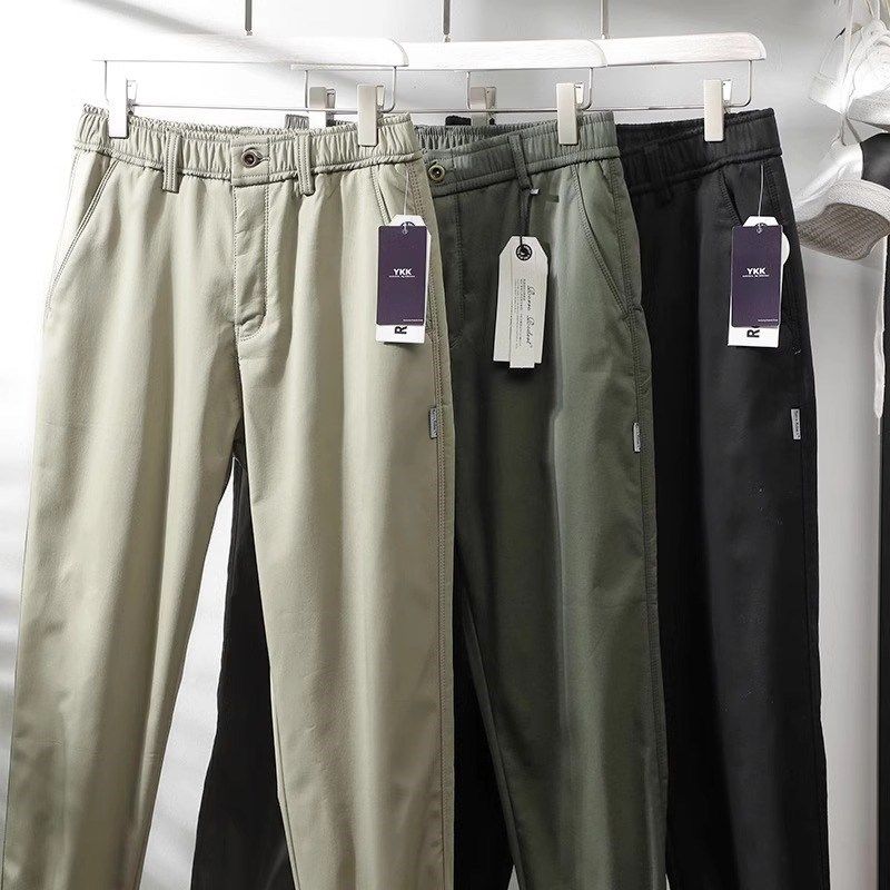 抗寒零下30~保暖不臃肿~秋冬男士加绒加厚保暖束口运动休闲加绒裤