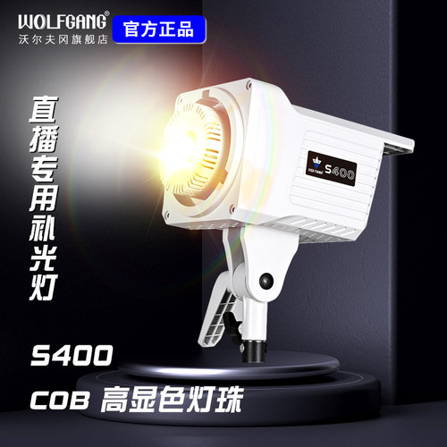 沃尔夫冈摄影灯专业室内摄影棚灯人像拍照柔光补光灯套装柔光箱服