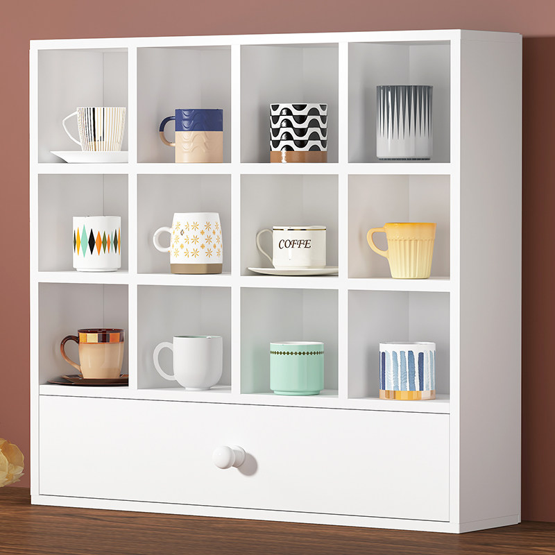 杯子收纳置物架桌面杯架架子杯子架柜子放茶杯子展示X架收纳架茶