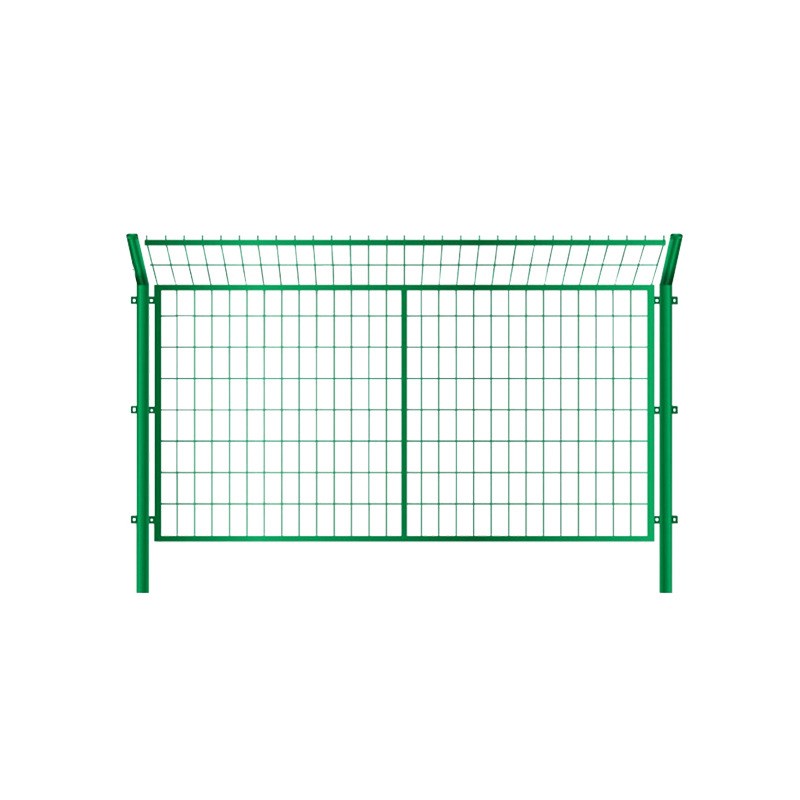 双边丝框架护栏网光伏电站防护户外防撞栅栏圈地铁丝网