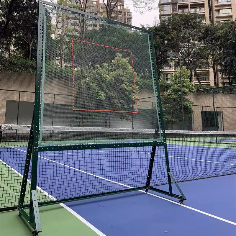 移动式网球壁网对练墙壁回弹网球反弹网移动式壁网球训练器