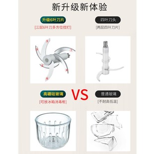 小团熊婴儿辅食机迷你宝宝料理棒家用小型搅拌机迷你便携式米糊多