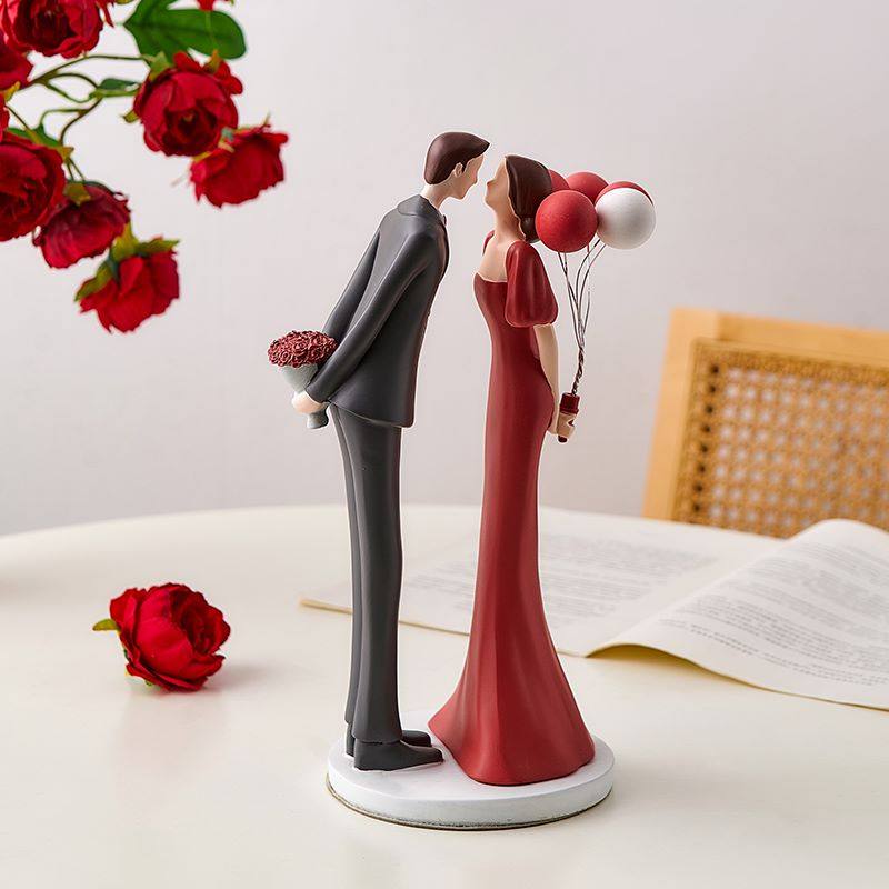 结婚新婚礼物送新人高级实用闺蜜订婚婚房布置情侣家居装饰品摆件