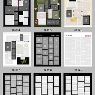 畫框40x60情侶相框照片diy相框M照片墻4開畫框裝 裱框