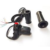 24V36V48V电动车半把五星29DX电动车半截开关转把调速加速把