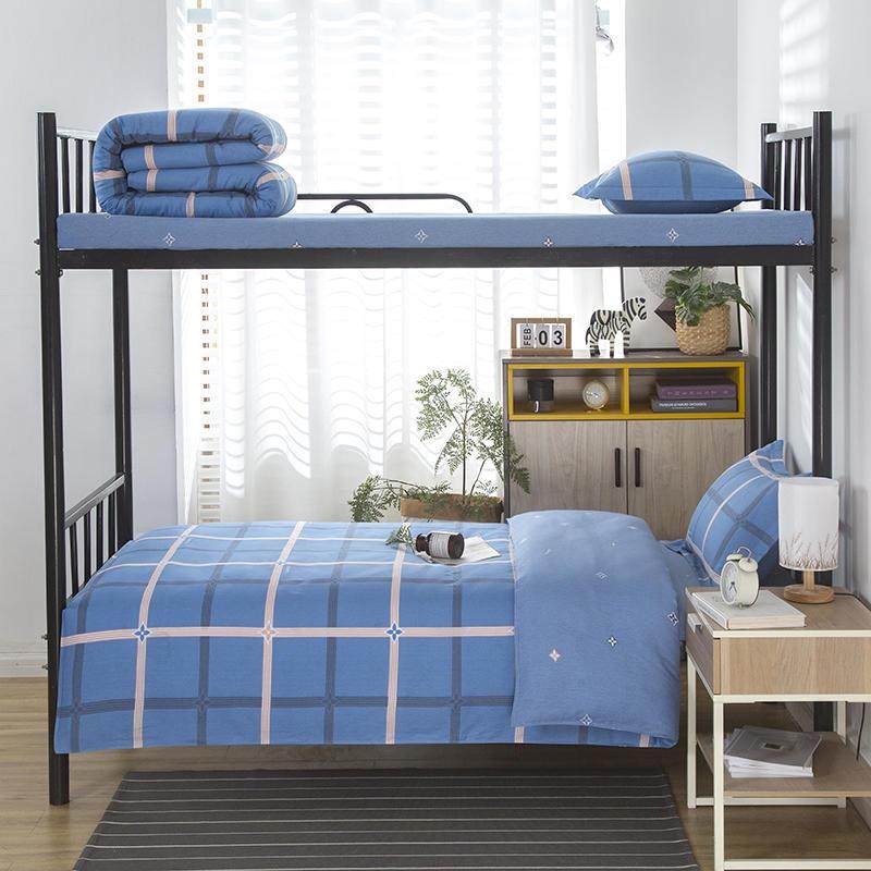 开学季一件全棉学生宿舍三件套纯棉单人六件被芯垫褥枕芯团购批,农用物资,其他肥料,淘宝优惠券,粉丝福利购,淘宝优惠卷