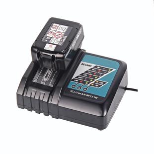 适用牧田充电器电池3A14V 18V欧规充电器2个18V3千毫安电池1套