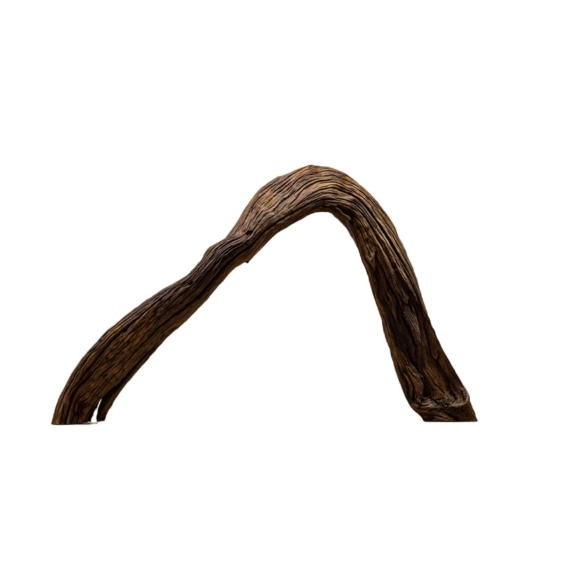 沉木造景鱼缸木头大号小号龟晒台紫柚拱桥型躲避屋免煮南美精品