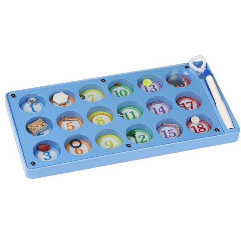 幼儿园科学探究j仪器磁性材料套装儿童桌面益智玩具磁性探索板实