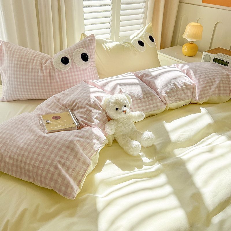 ins水洗棉被套单件非纯棉全棉被罩150x200x230儿童被单人宿舍冬季,床上用品,被套,淘宝优惠券,粉丝福利购,淘宝优惠卷