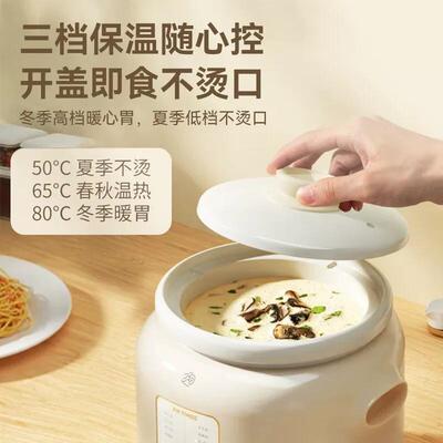 电锅陶DGDD22B3瓷砂煲汤炖家用炖汤锅预约多锅能功养生煮粥盅煲汤