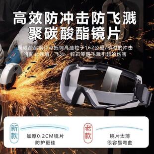 角磨机护目镜面罩劳保防灰尘不起雾切割打磨防飞溅防尘眼镜防沙男